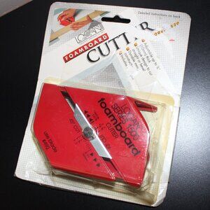 3/$28❤️Logan Series 1500 Foamboard Cutter #492 Blades All Metal Cuts 90° & 45°
